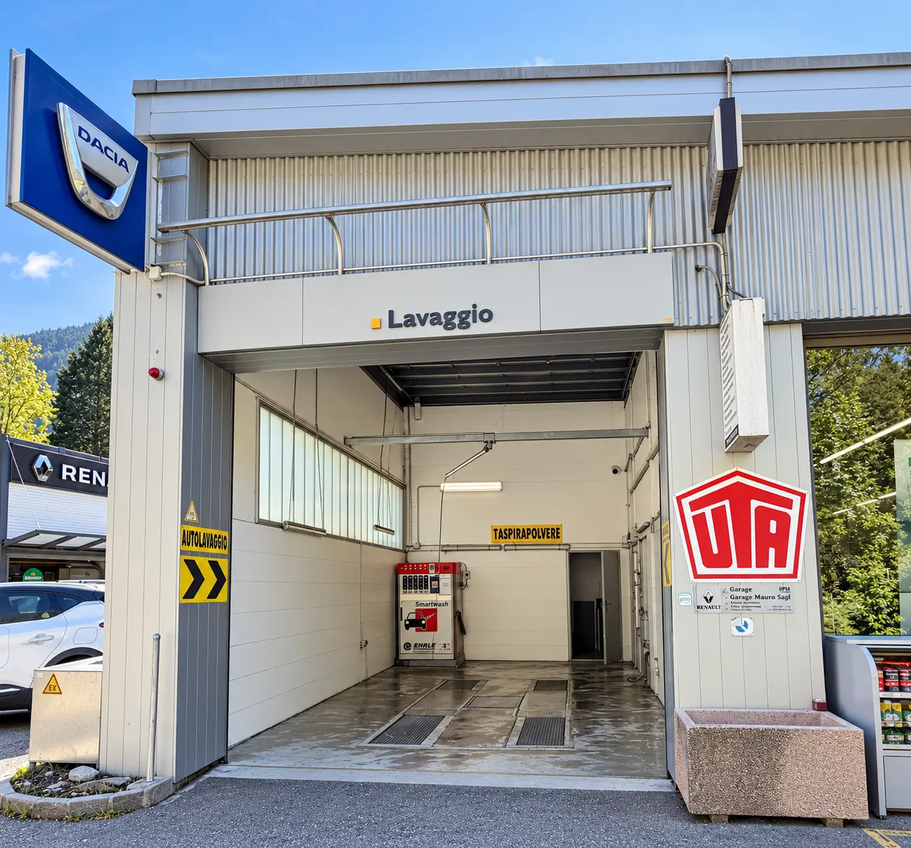 L’autolavaggio del Garage Mauro